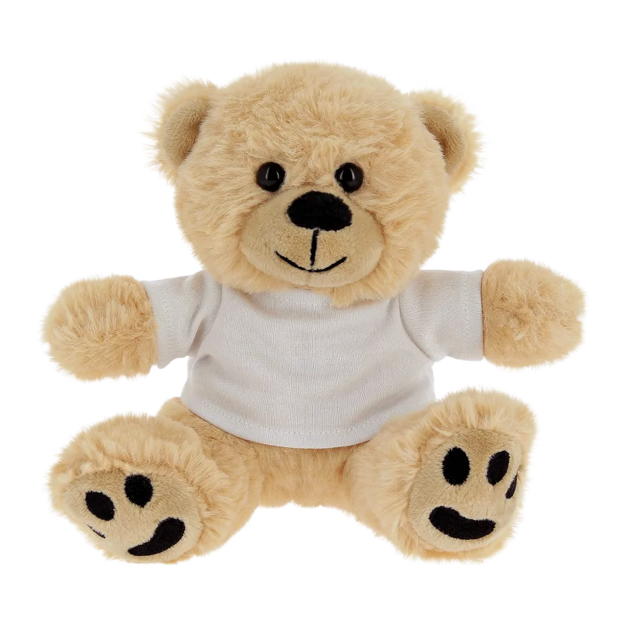 Vue 3 de Ours peluche 15 cm