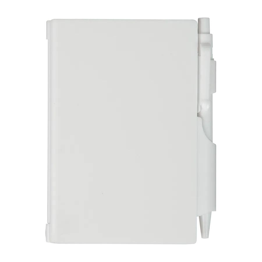 Vue 3 de Carnet a7 f.adhesif avec stylo