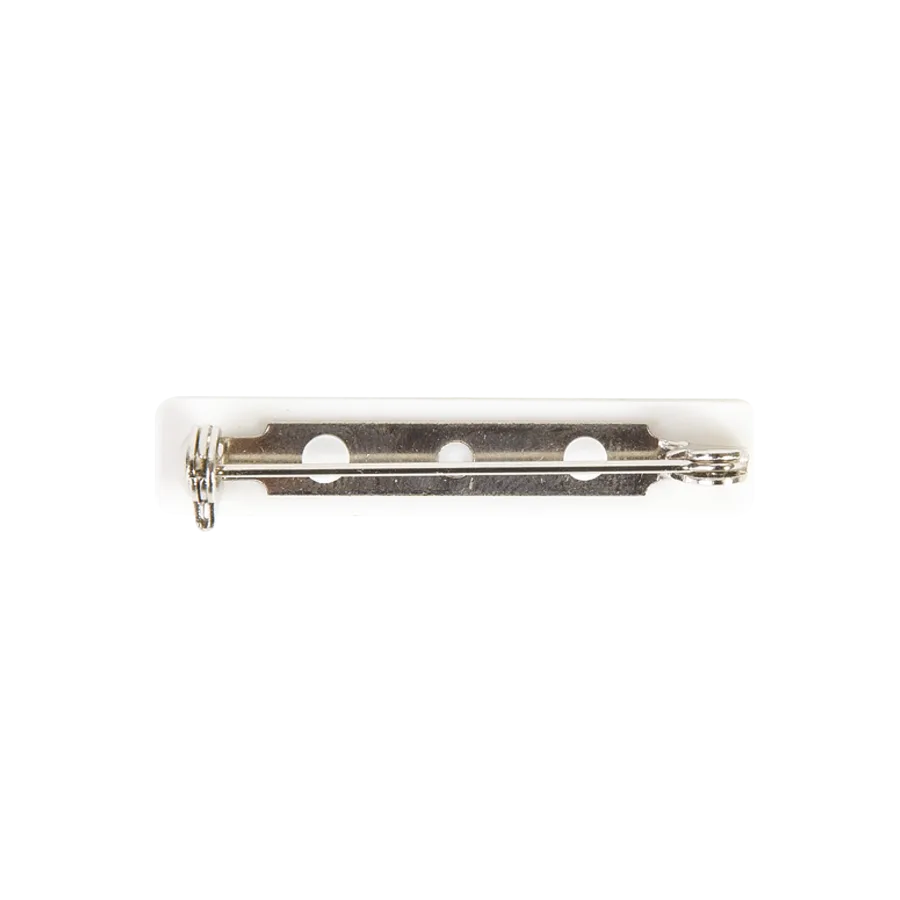 Vue 2 de Barette epingle plastique