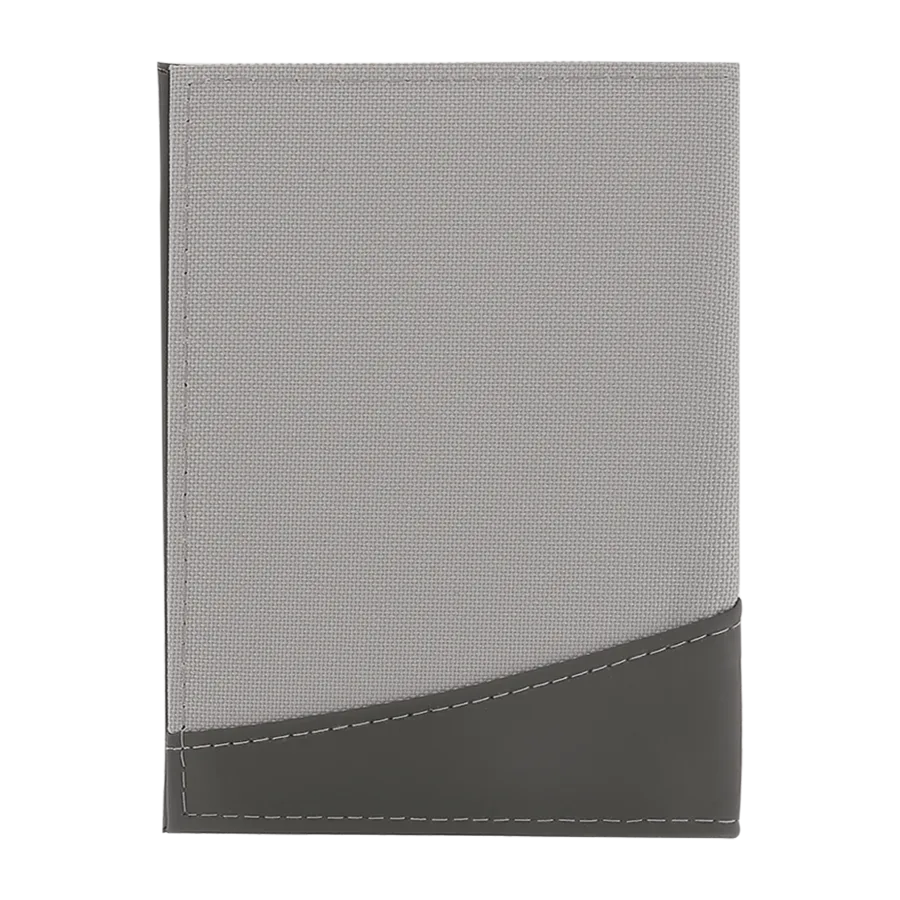 Vue 2 de Porte-carte grise poly. cousu