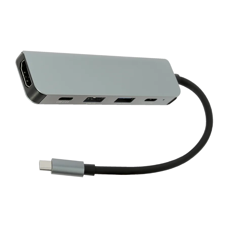 Vue 2 de Hub adaptateur usb type c