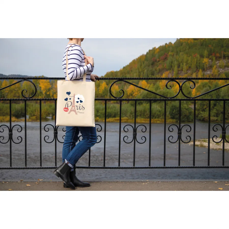 Vue 5 de Tote bag epais conf. franc