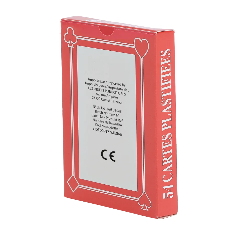 Vue 5 de Jeu de 54 cartes