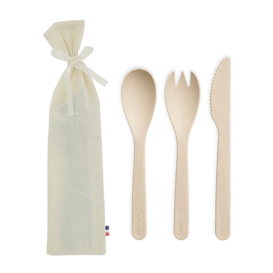 Set coton couverts fab france
