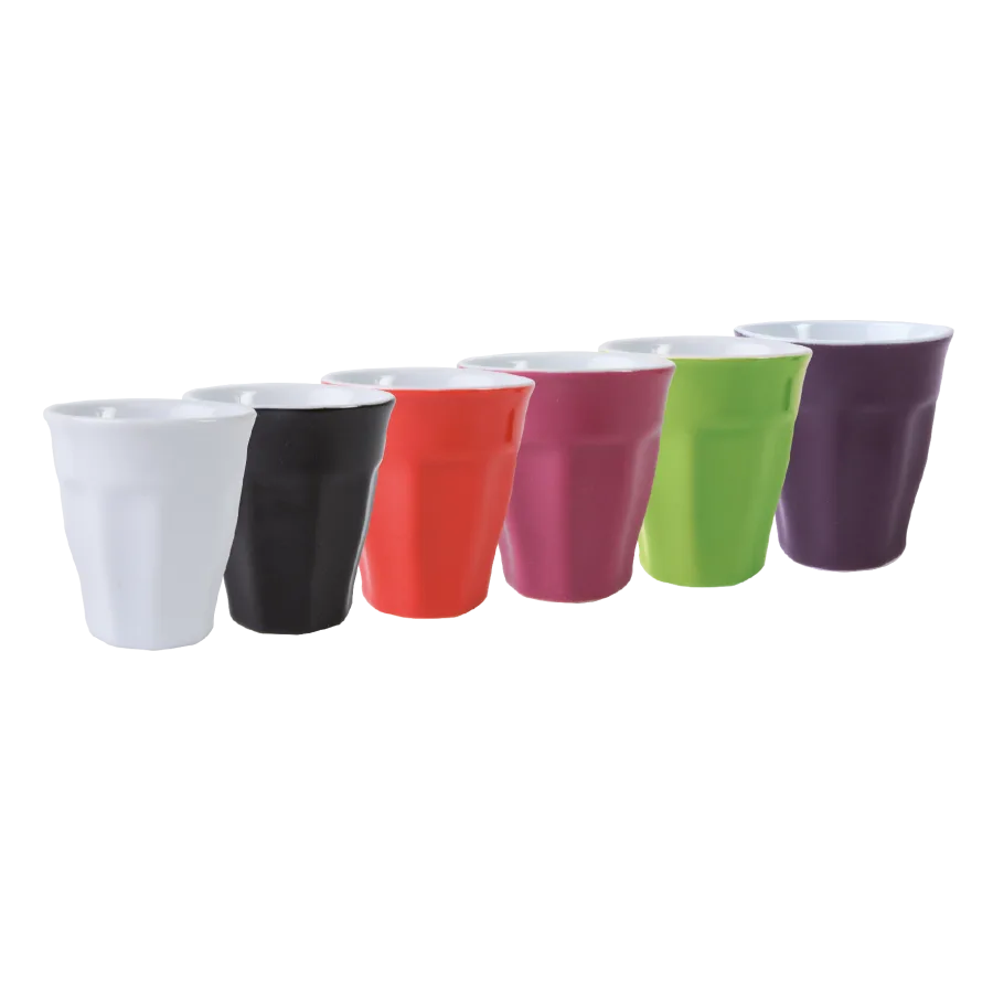Vue 4 de Set 4 tasses expresso 8cl