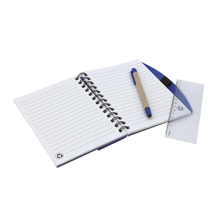 Vue 5 de Carnet spirale adhesifs/stylo