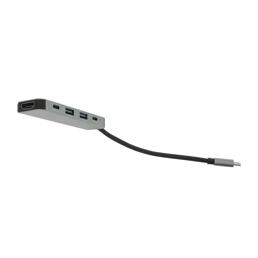 Vue 3 de Hub adaptateur usb type c