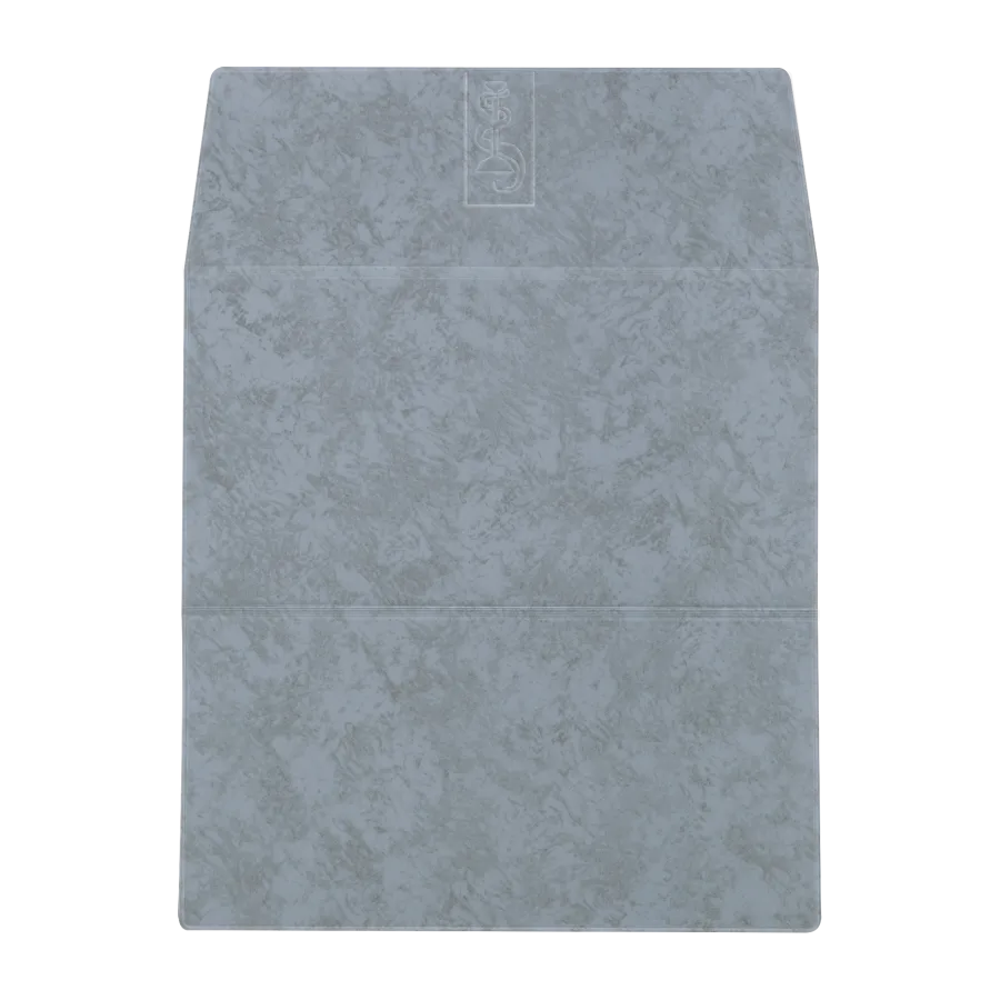 Vue 4 de Pochette sante 4 p pvc marbre