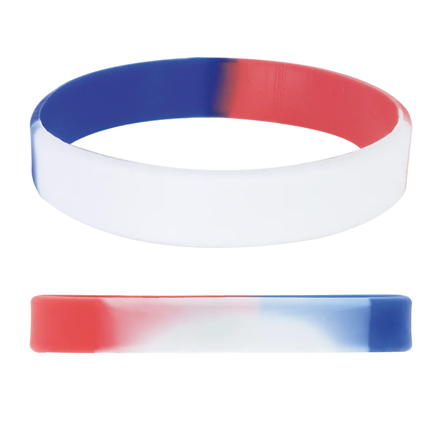 Vue 5 de Bracelet silicone tri. adulte