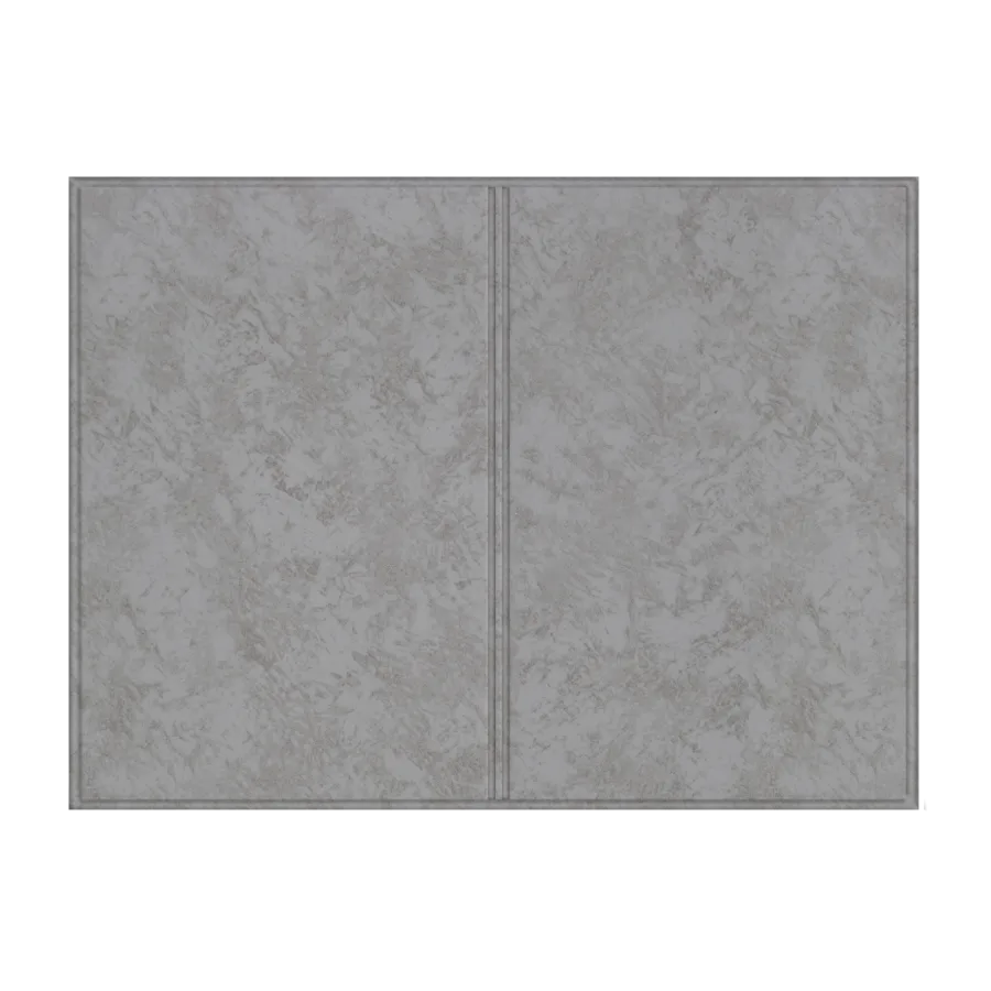 Etui 2 cartes pvc gomme marbre