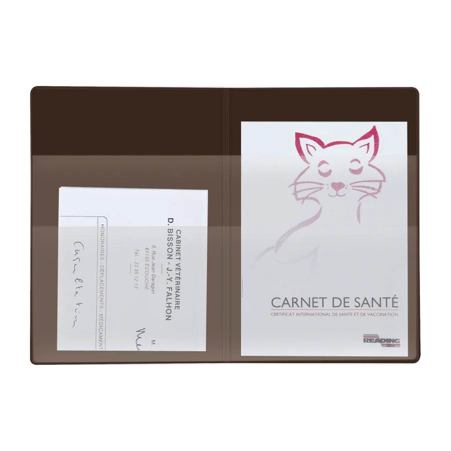 Pochette sante 4 p pvc verni