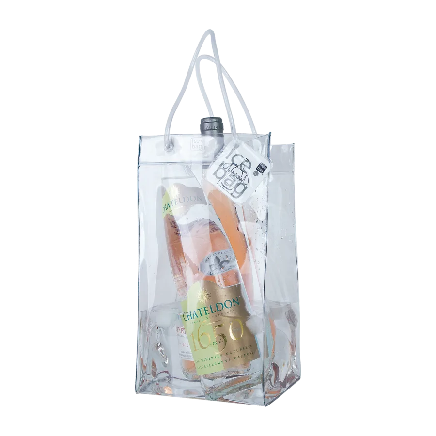 Vue 2 de Sac ice bag 2 bouteilles