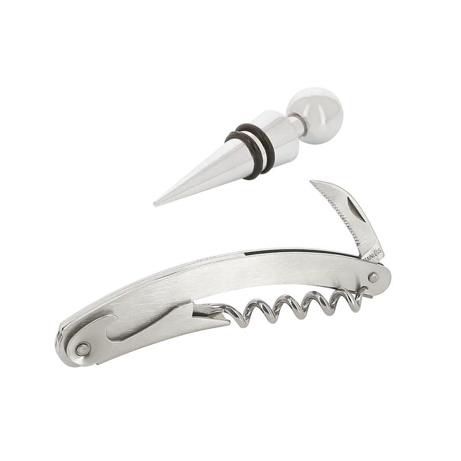 Vue 5 de Set bouchon sommelier decaps