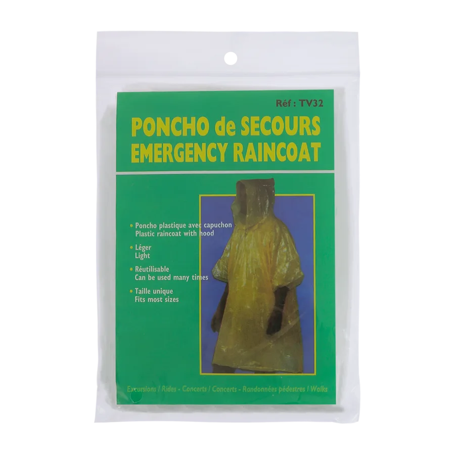 Poncho de secours