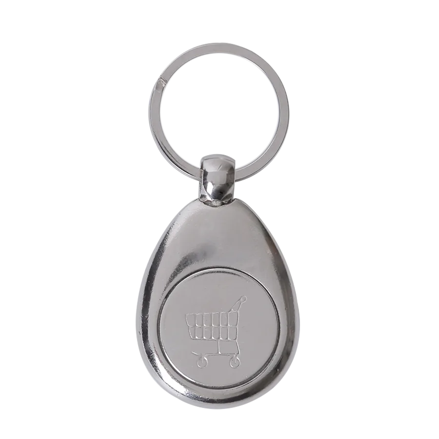 Vue 4 de Porte-cles jeton magnetique