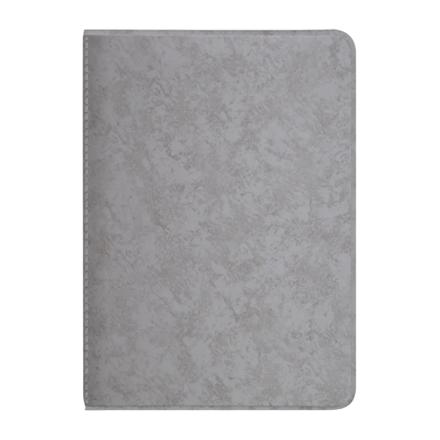 Vue 3 de Couv. passeport pvc marbre