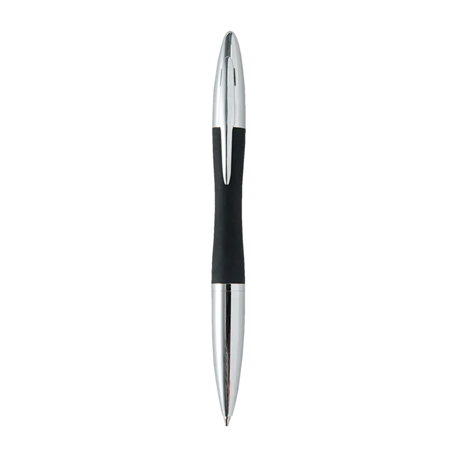Vue 2 de Stylo bille metal rotatif