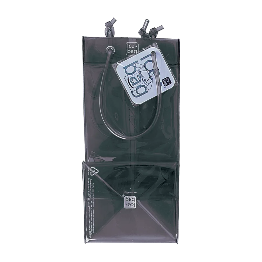 Vue 4 de Sac ice bag colore 1 bouteille