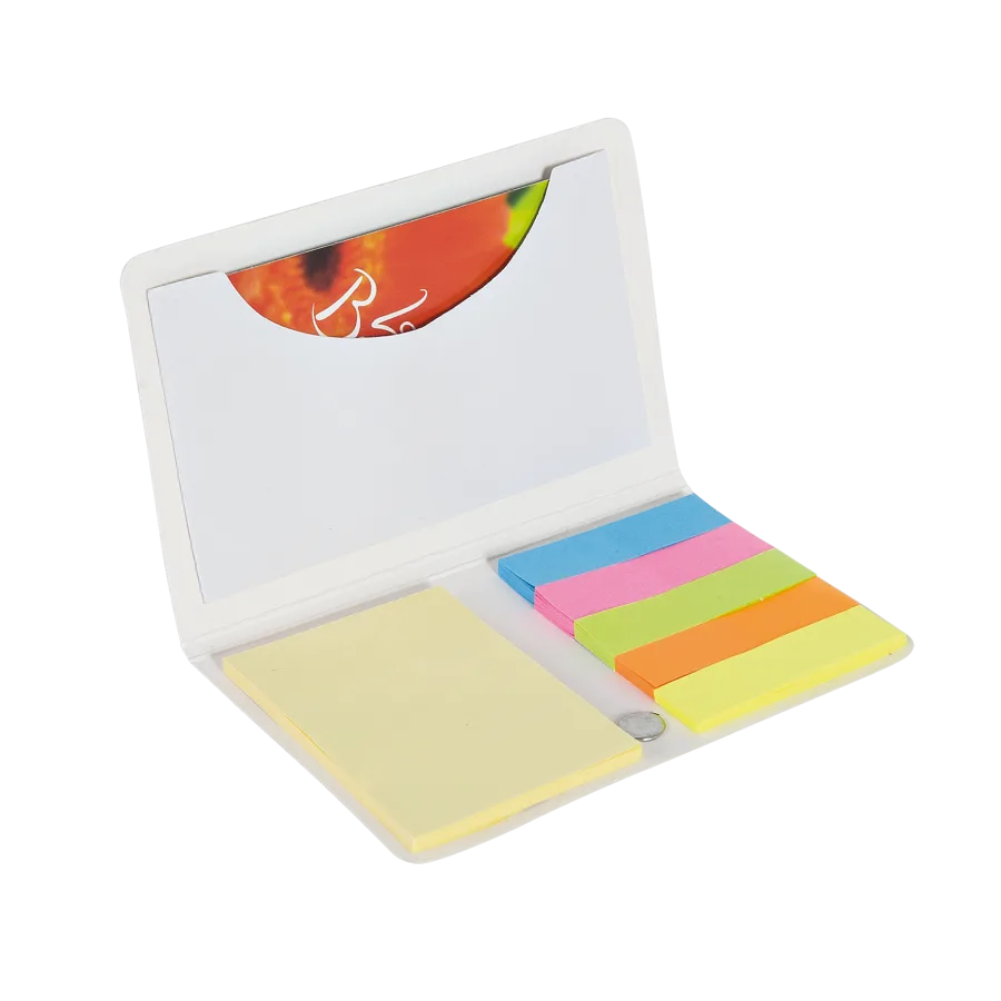 Vue 3 de Bloc f. adhesive / marque page