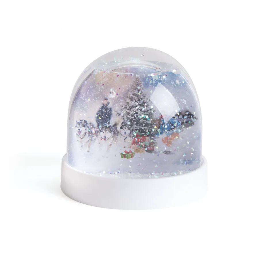 Vue 2 de Presse-papiers boule a neige