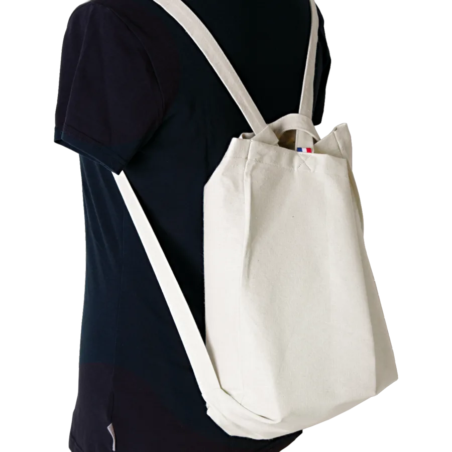 Vue 4 de Tote bag a dos confection fr