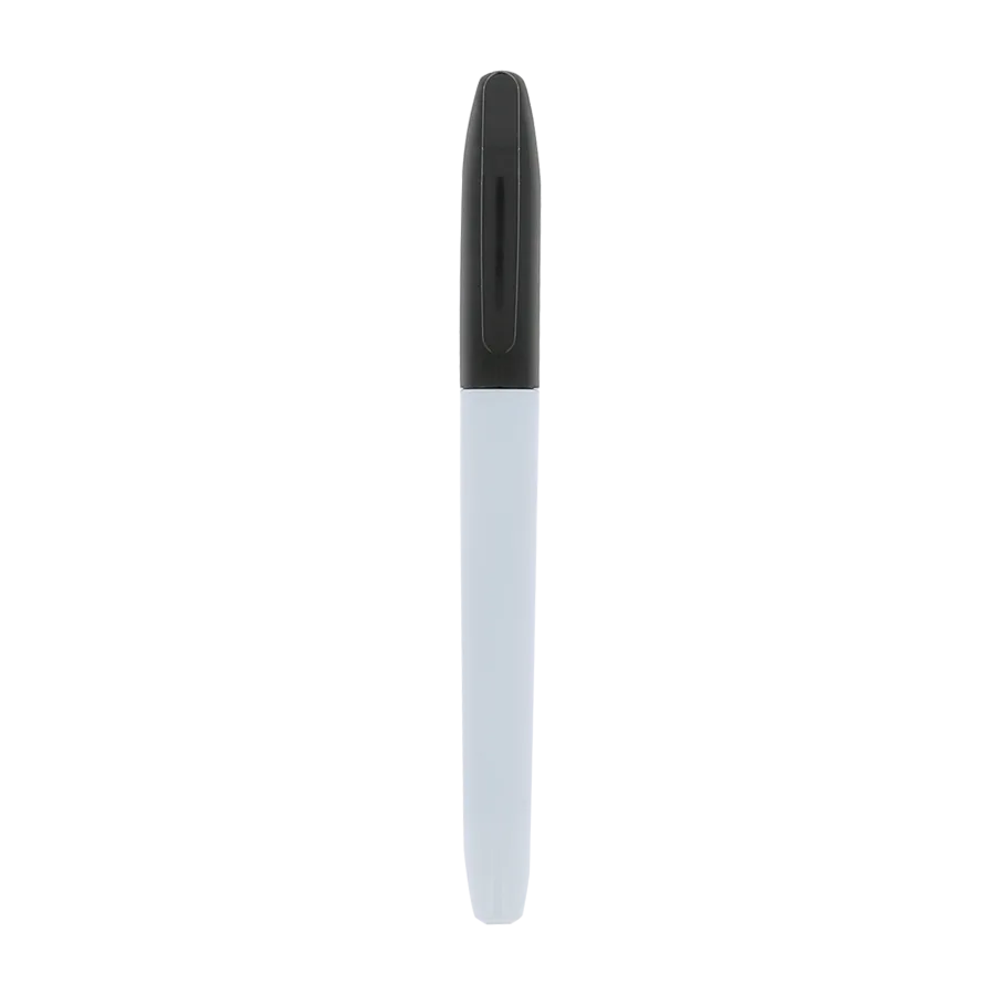 Vue 3 de Marqueur noir effacable a sec