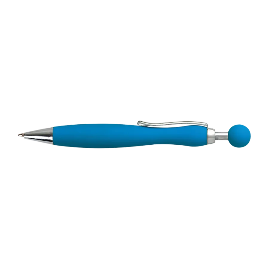 Vue 3 de Stylo bille aspect gomme