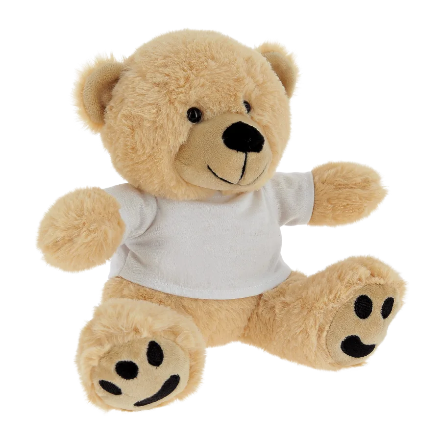 Vue 2 de Ours peluche 20 cm