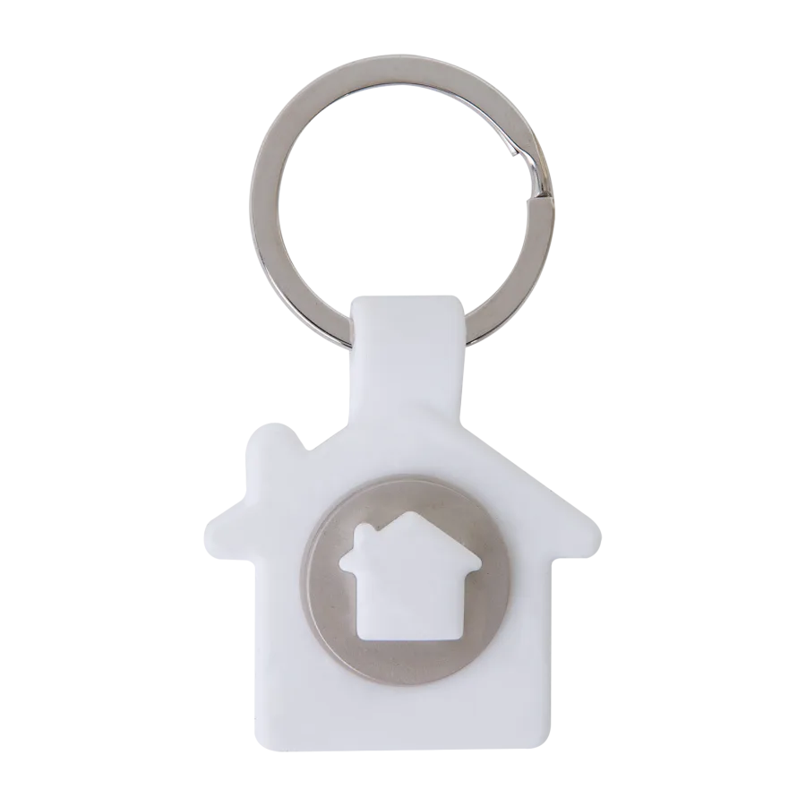 Porte-cles jeton maison