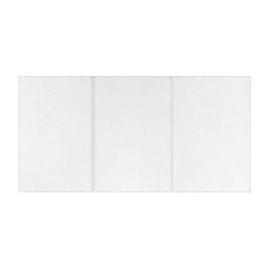 Porte-carte grise pvc stand.