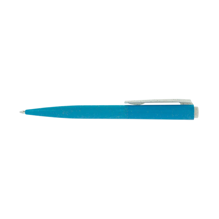 Vue 3 de Stylo bille paille de ble