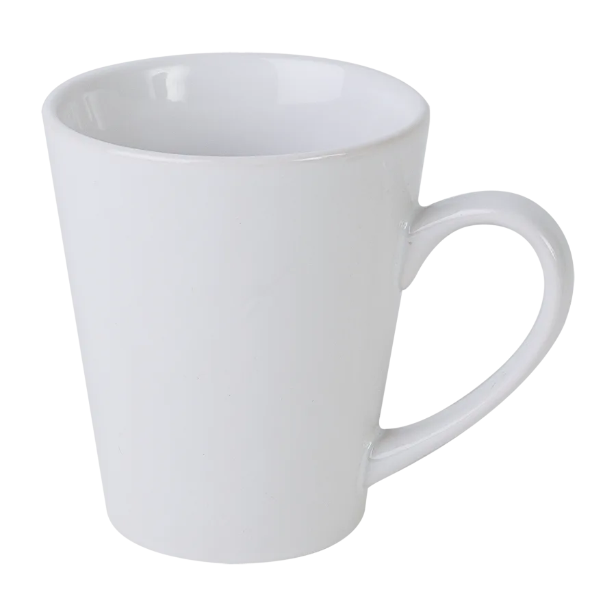 Vue 2 de Mug 25 cl blanc