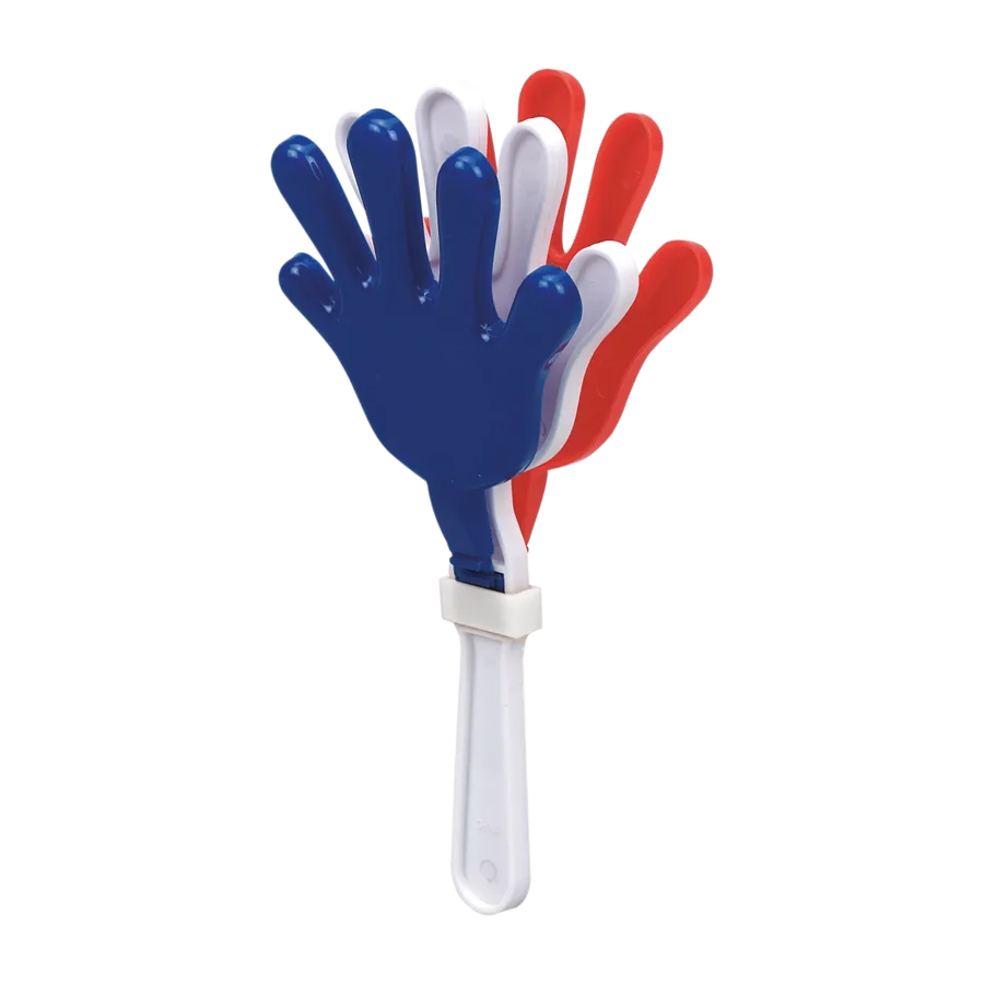 Vue 5 de Applaudisseur main tricolore
