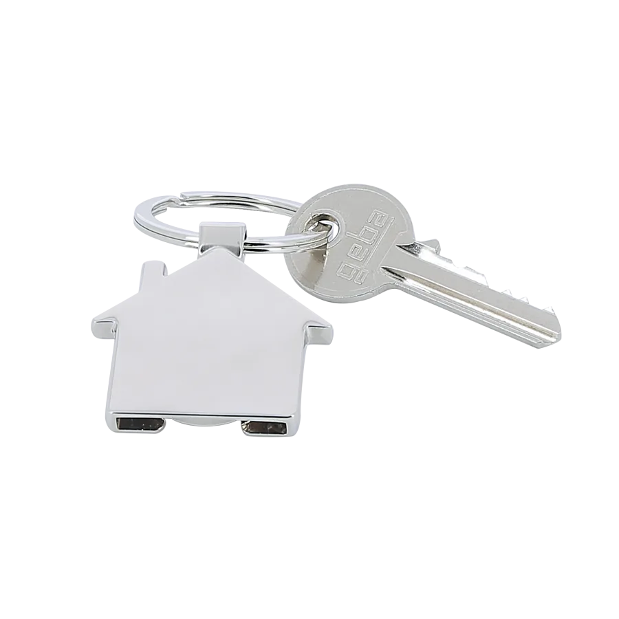 Porte cles jeton maison