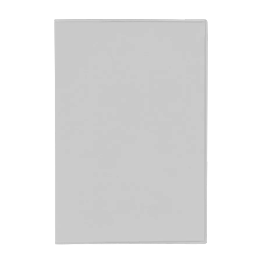 Porte-carte grise pvc mat