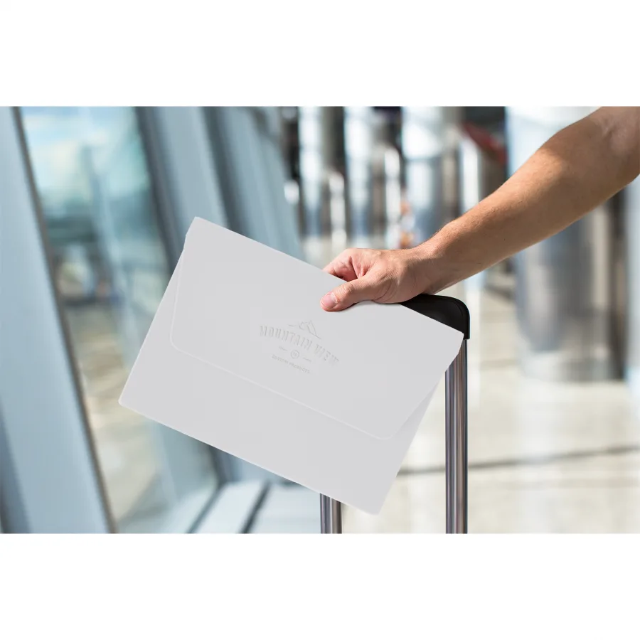 Vue 5 de Pochette voyage 1 p pvc mat