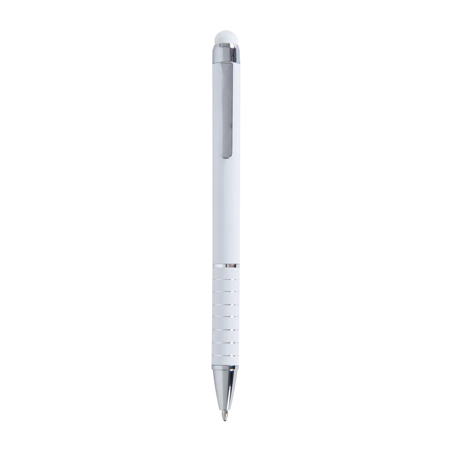 Vue 2 de Stylo bille/stylet aluminium