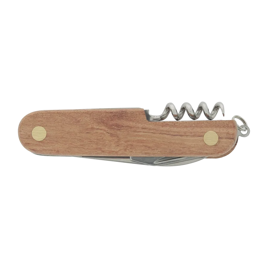 Vue 3 de Couteau bois multifonctions
