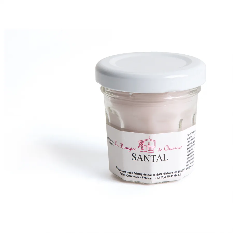 Vue 3 de Bougie parfumee mini pot