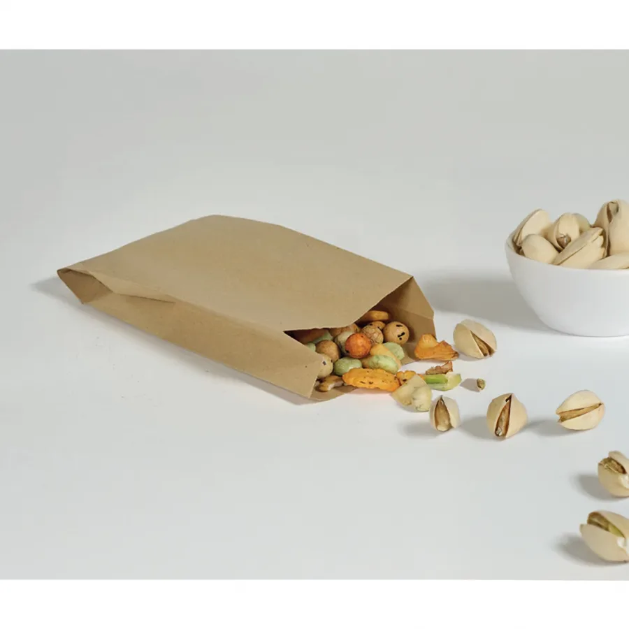 Vue 2 de Pochette kraft 750 ml