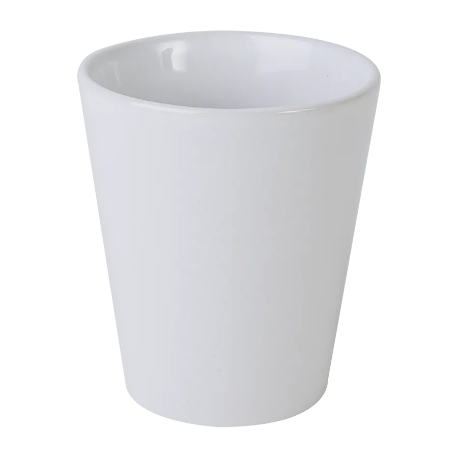 Vue 3 de Mug 25 cl blanc