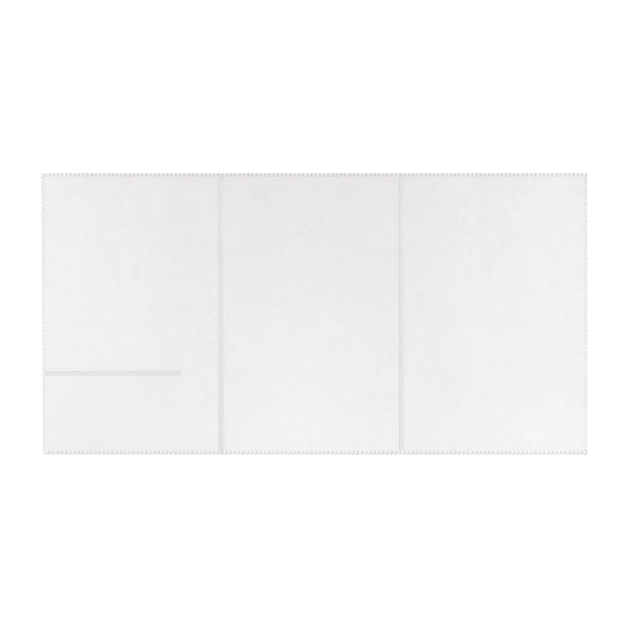 Vue 4 de Porte-carte grise pvc stand.