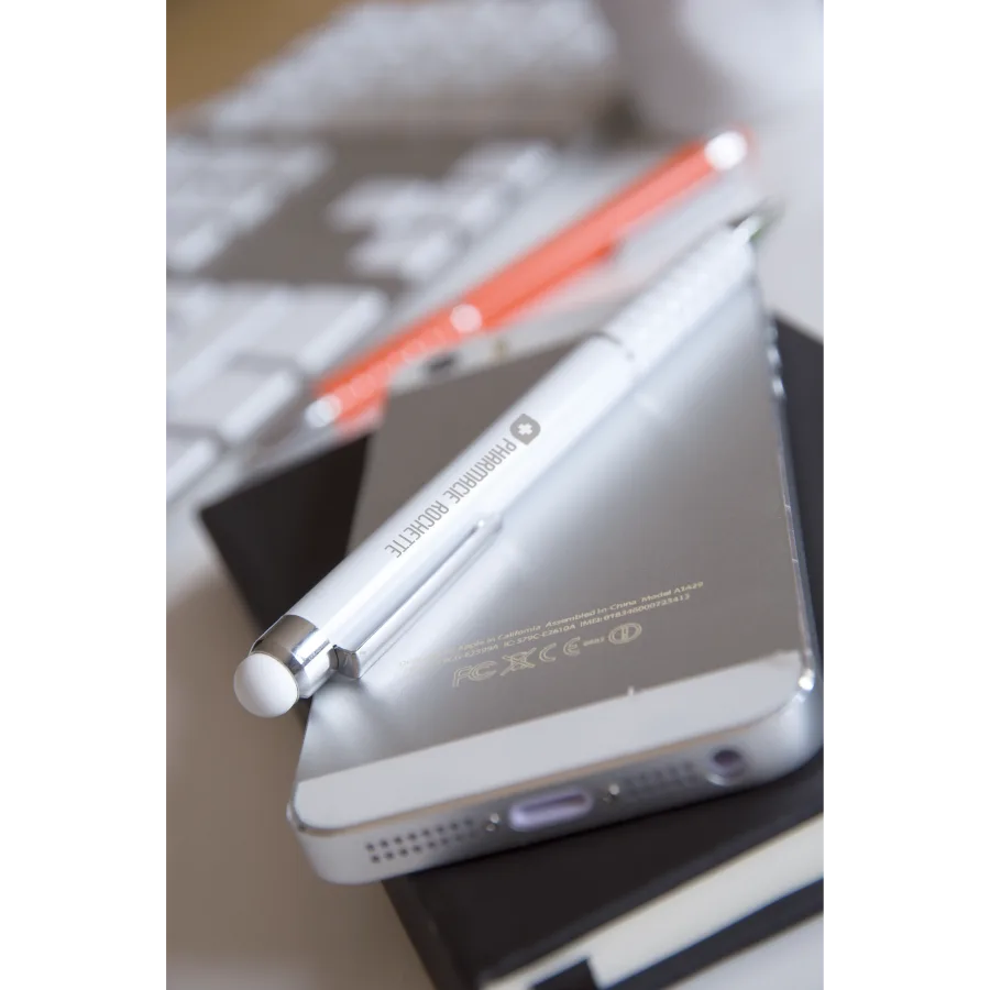 Vue 5 de Stylo bille/stylet aluminium