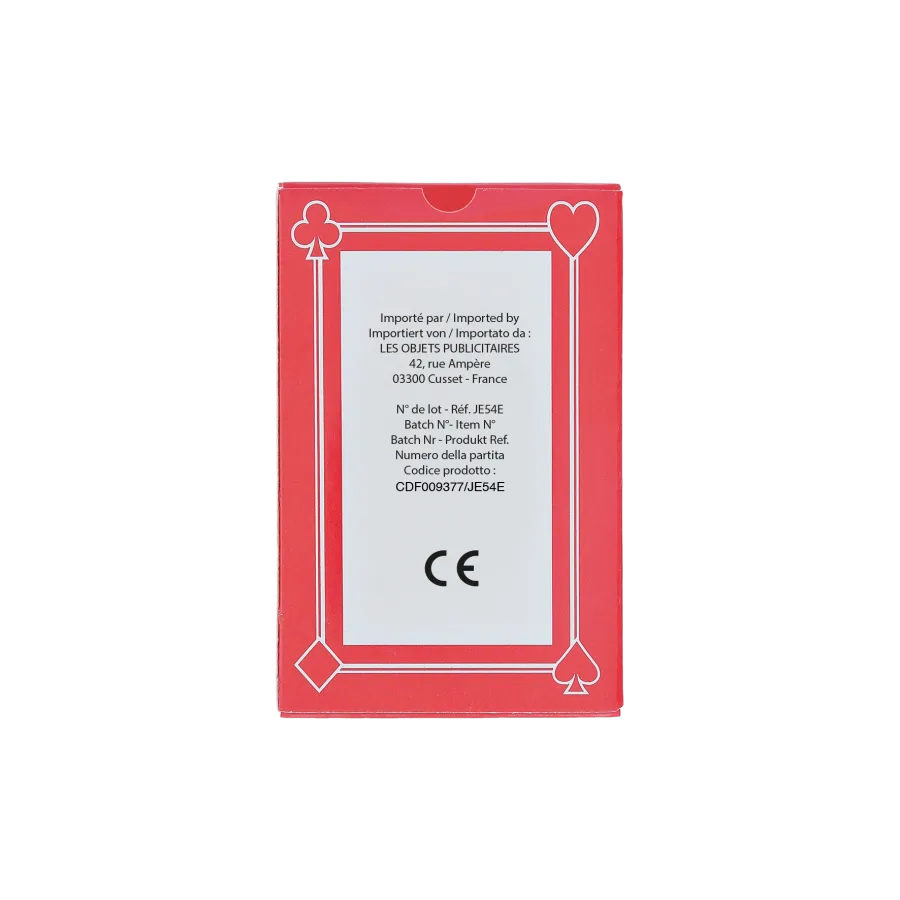 Vue 4 de Jeu de 54 cartes