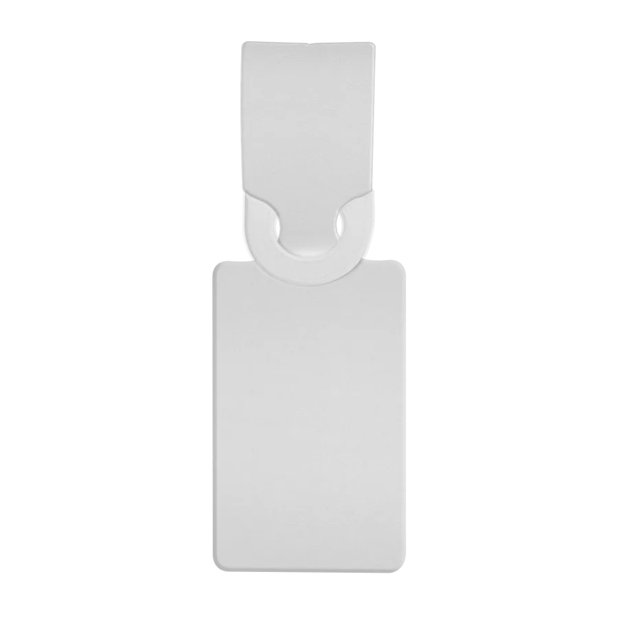 Etiquette bagage pvc standard