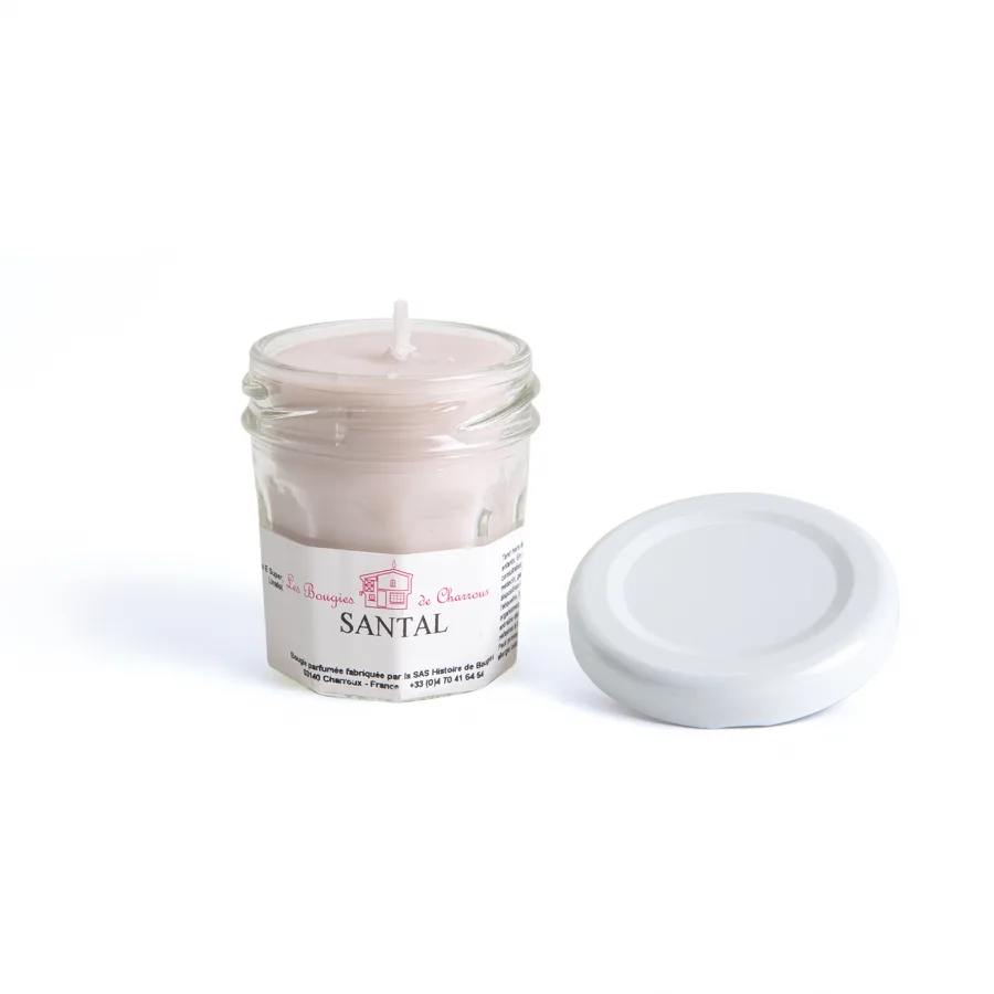Vue 4 de Bougie parfumee mini pot