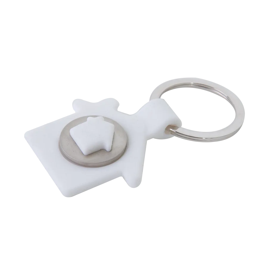 Vue 4 de Porte-cles jeton maison