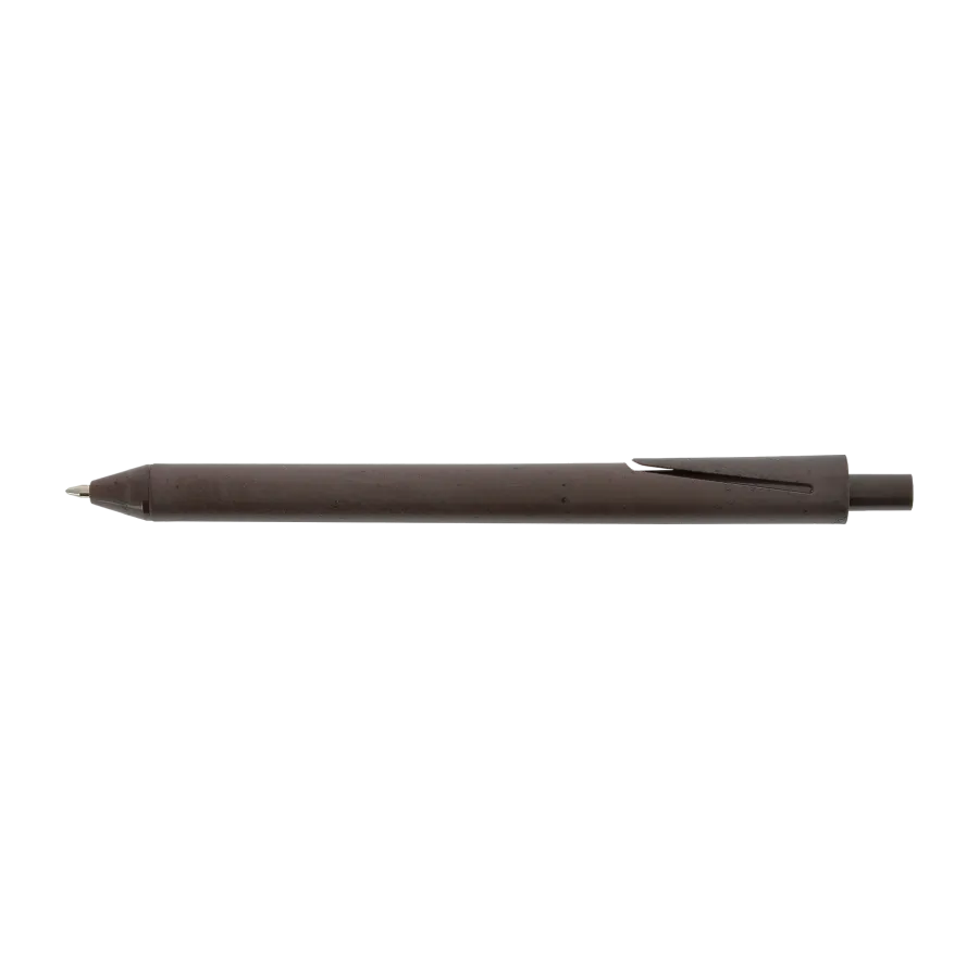 Vue 3 de Stylo bille marc de cafe