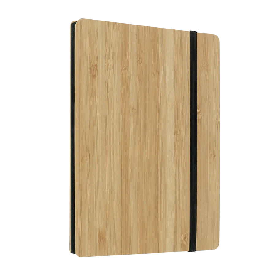 Vue 2 de Carnet a5 couverture bambou