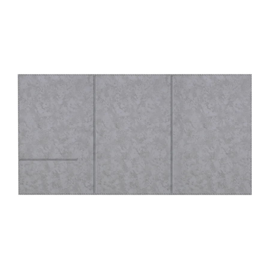 Vue 2 de Porte-carte grise pvc marbre
